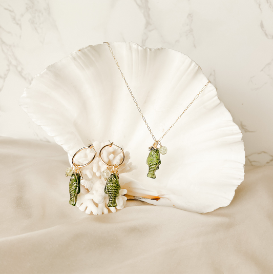 Emerald Catch Necklace