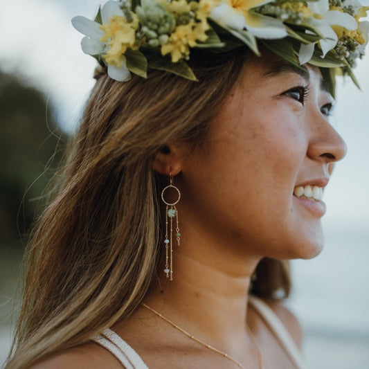 Umibudo Cluster Earrings