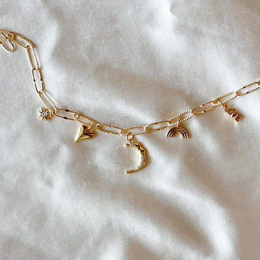 Moon Charm Necklace