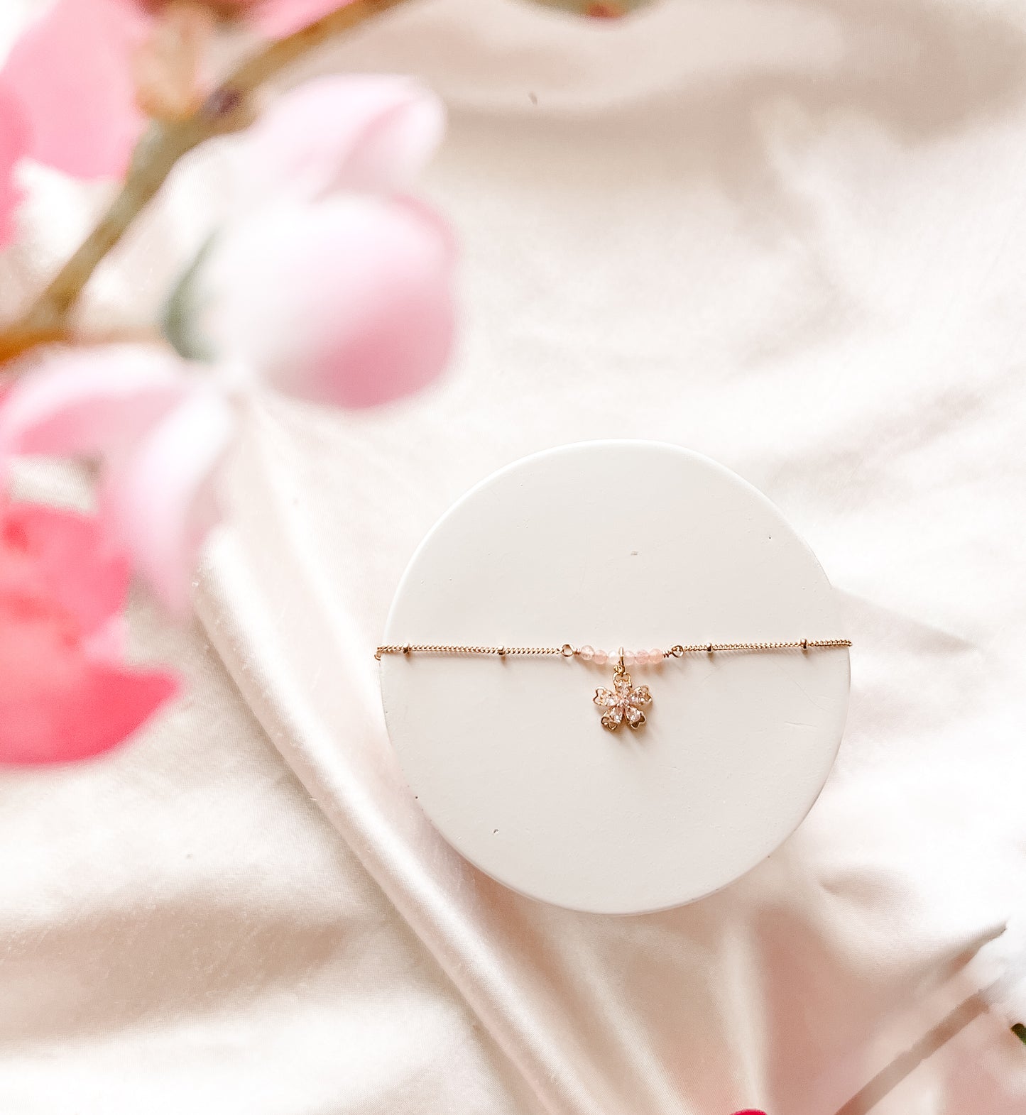 Sakura Branch Necklace