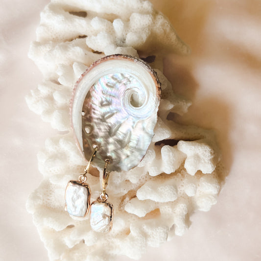 Baroque Pearl Earring