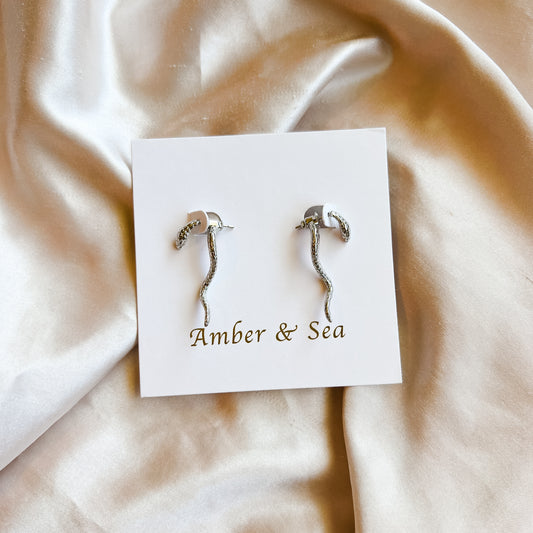 Silver Habu Earrings