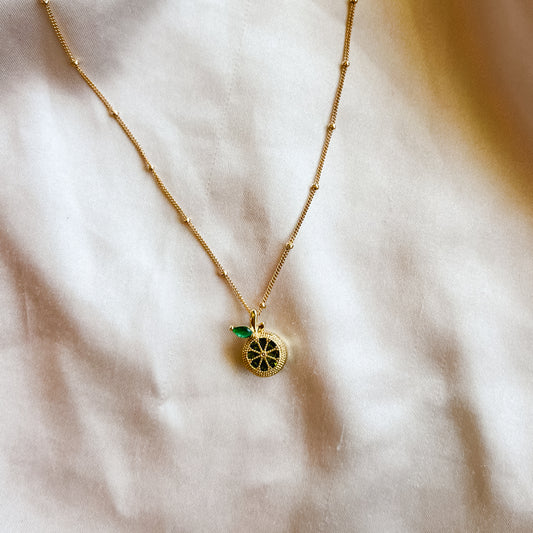 Shikuwasa Charm Necklace