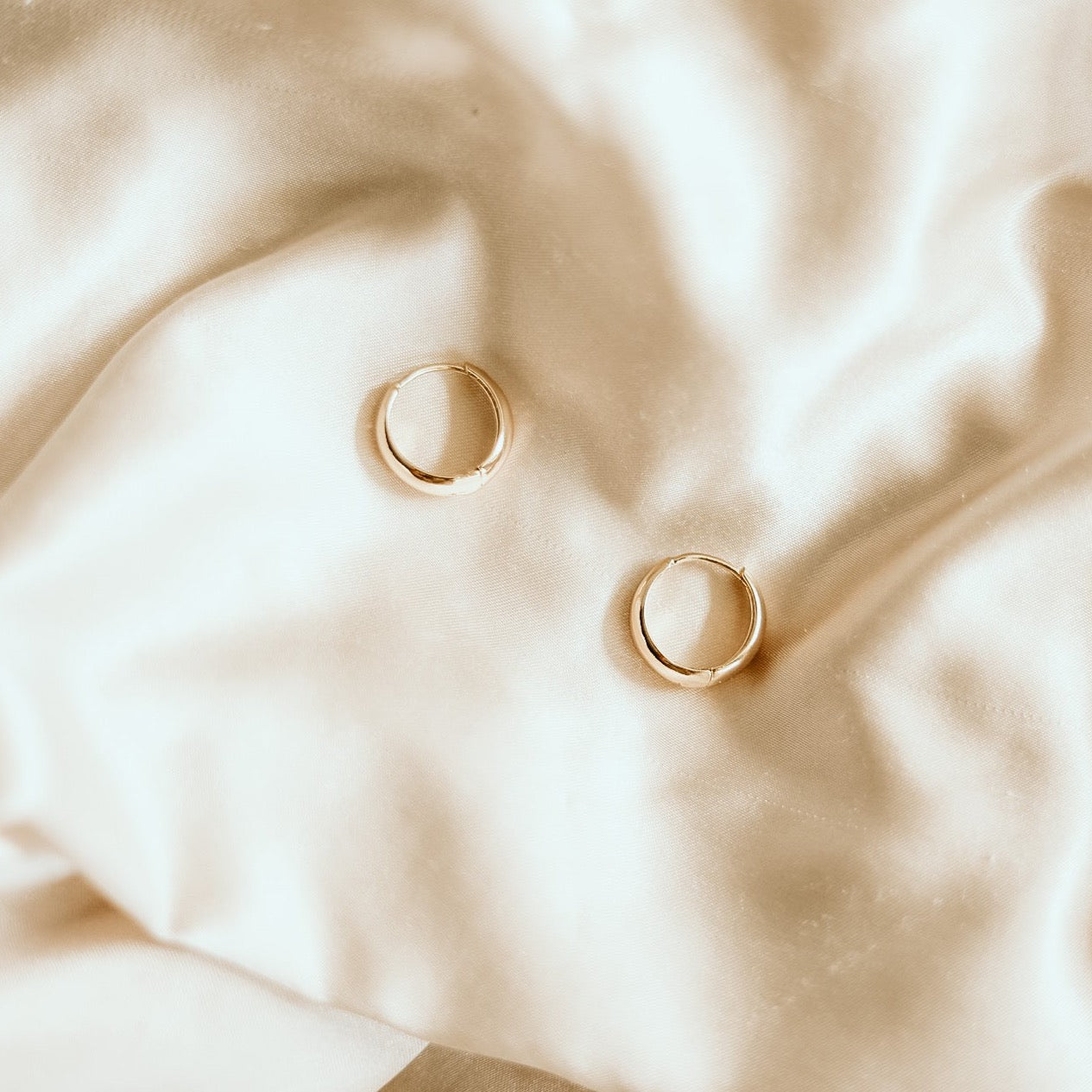 Dainty Gold Hoops